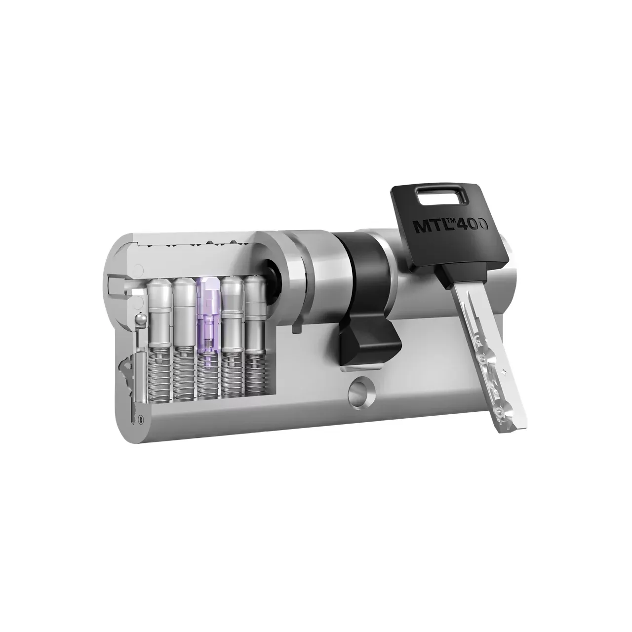 Mul-T-Lock ClassicPro / MTL 400 Series — orijinal Mul-T-Lock yüksek güvenlikli kilit göbeği (barel) ve anahtarı